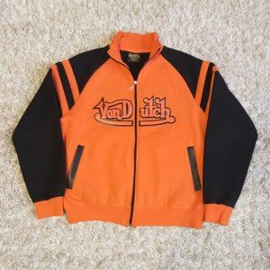 Rare Von Dutch Sweatshirt Zip Hoodie Made in USA